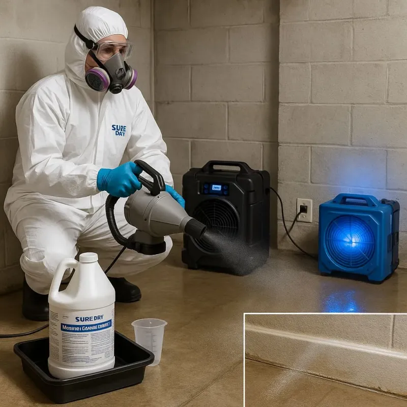 Sanitization and Odor Removal process in Walnut Grove, MS