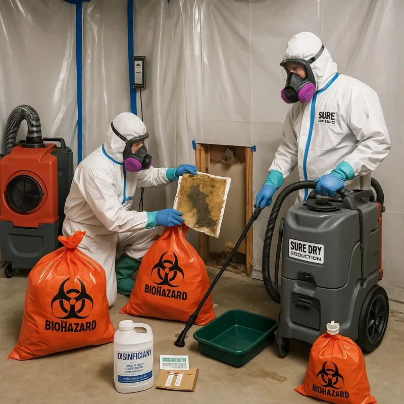 Contaminated Water Handling Protocols process in Walnut Grove, MS