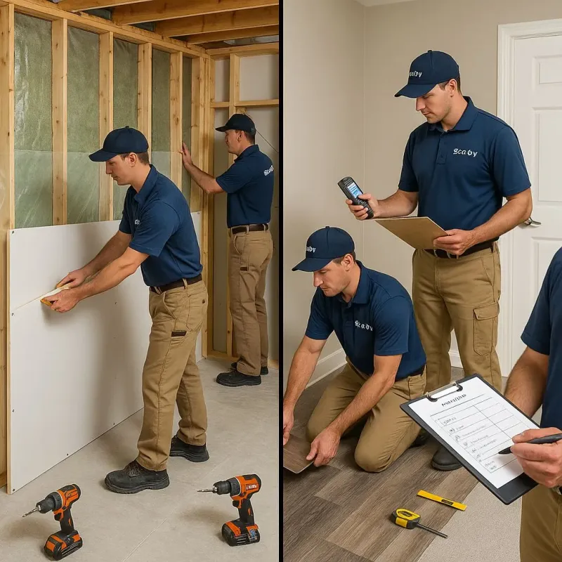 Repairs and Reconstruction process in Walnut Grove, MS